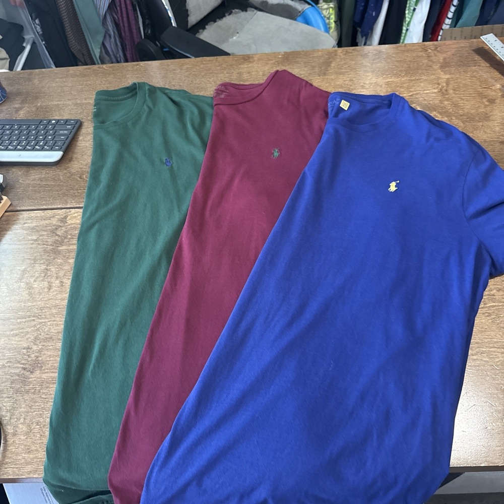 Polo Ralph Lauren Men's 3XLT Big & Tall 3 Shirt Bundle